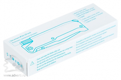 Нож складной Ster с фонариком и огнивом, упаковка