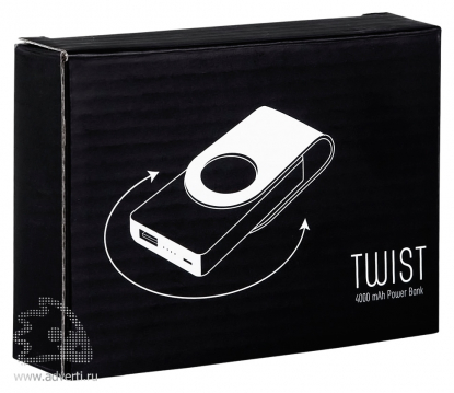 Внешний аккумулятор Twist 4000 mAh, упаковка