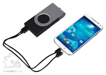 Внешний аккумулятор Twist 4000 mAh, пример использования