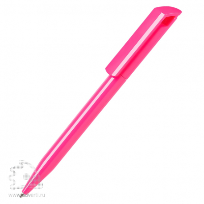 Шариковая ручка Zink неон Maxema, розовая