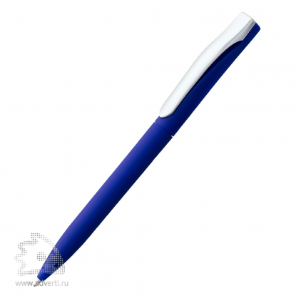 Шариковая ручка Pin Soft Touch, синяя