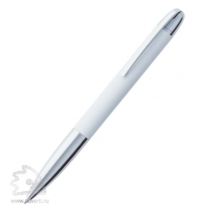Ручка шариковая Arc Soft Touch, белая
