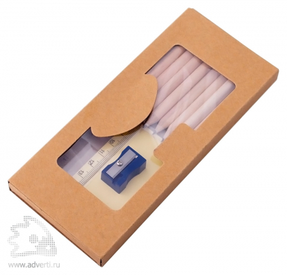 Набор карандашей Взрослый занят делом, упаковка