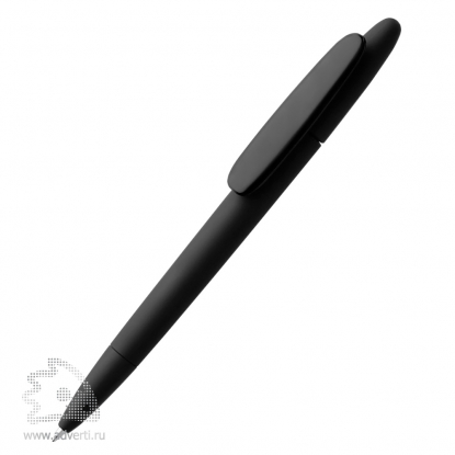 Ручка шариковая DS5 TRR-P Soft Touch, черная
