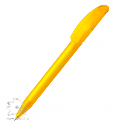 Ручка шариковая DS3 TFF Ring, желтая
