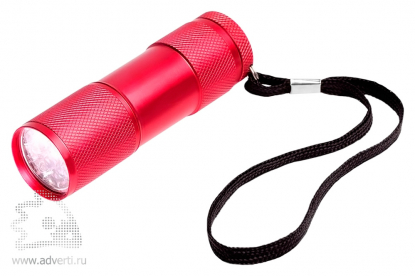 Фонарик Aurora, красный