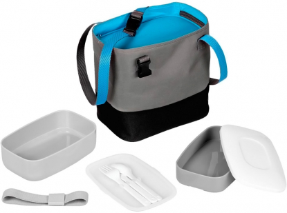 Набор ланчбоксов в термосумке Takk Mamma, бирюзовый