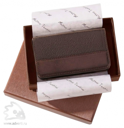 Футляр для визиток Alvaro, упаковка