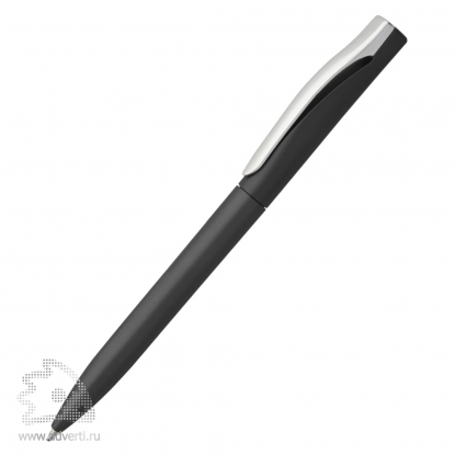 Ручка шариковая Pin Silver, черная