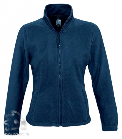 Куртка North Women 300, женская, Sol's, Франция, темно-синяя