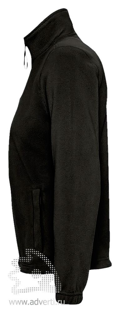 Куртка North Women 300, женская, Sol's, Франция, вид сбоку