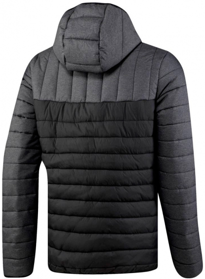 Куртка Outdoor, мужская, серая с черным вид со спины