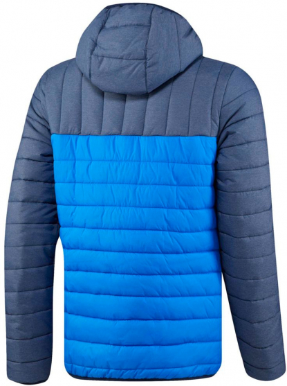 Куртка Outdoor, мужская, темно-синяя с ярко-синим вид со спины