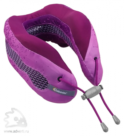 Подушка под шею для путешествий CaBeau Evolution Cool, фиолетовая