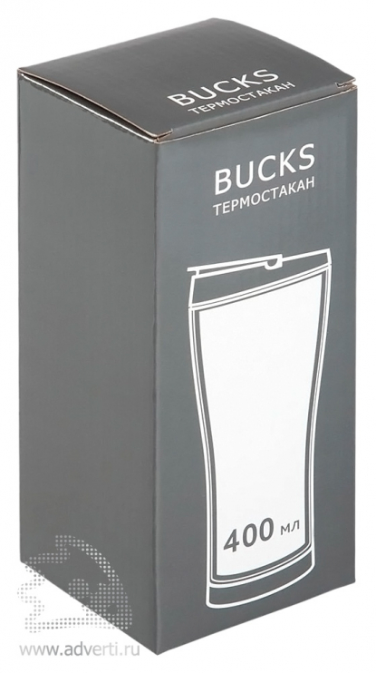 Термостакан Bucks, упаковка