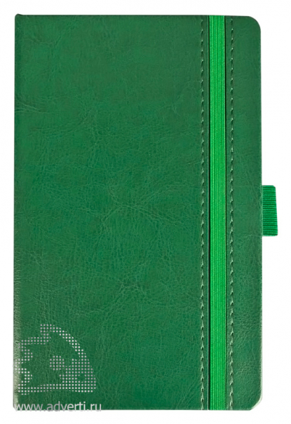 Ежедневник Lyric mini, зеленый