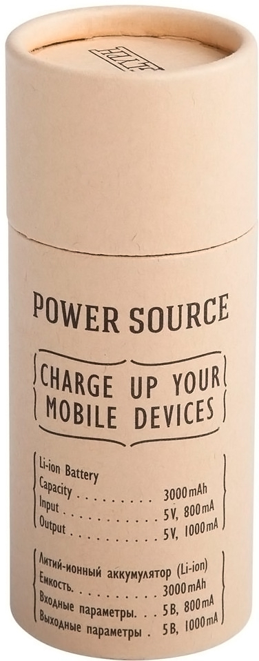 Универсальный аккумулятор Power Source, 3000 mAh, ver. 2, упаковка