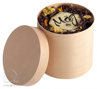 Набор Лукошко с медом, открытый