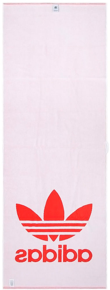 Полотенце Adicolor, белая сторона красного полотенца