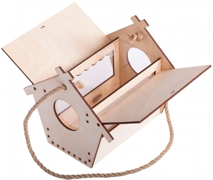 Коробка-трансформер На крыльях удачи, открытая