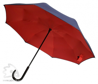 Зонт-трость Unit Style, механический, красный открытый