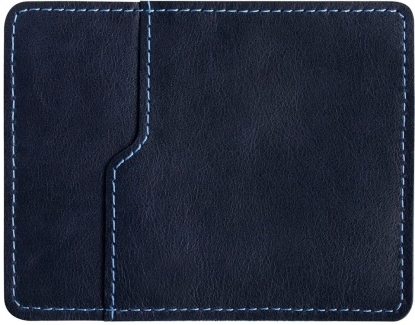 Чехол для карточек Roma, оборотная сторона синего чехла