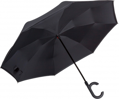 Зонт наоборот Unit ReStyle, купол черного зонта