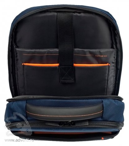 Рюкзак для ноутбука Samsonite Qibyte Laptop Backpack 2, отделение для ноутбука 