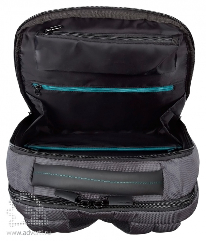 Рюкзак для ноутбука Samsonite Qibyte Laptop Backpack, внутреннее отделение 