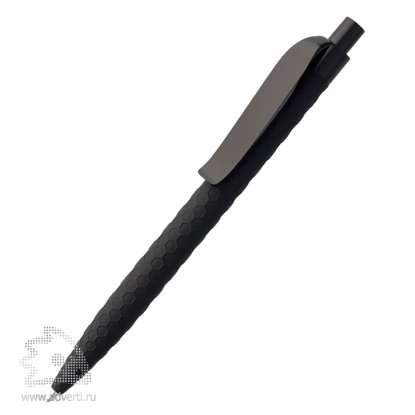 Шариковая ручка Prodir QS04 PRP Soft Touch, черная