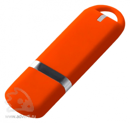 Флешка Memo, оранжевая