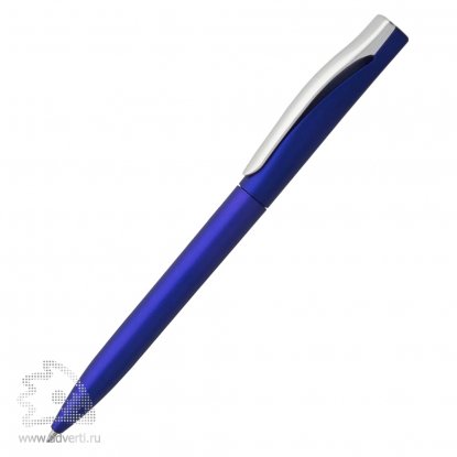 Ручка шариковая Pin Silver, синяя