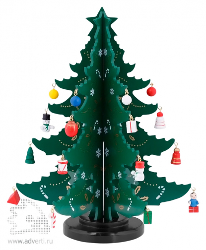 Елка с игрушками Собери и наряди