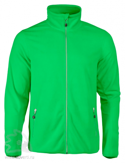 Куртка флисовая Twohand (James Harvest), мужская, зеленая