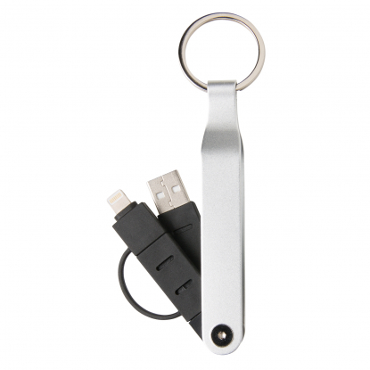 USB-кабель MFi 2 в 1, в разложенном виде
