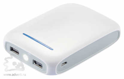 Зарядное устройство 10000 мА/ч с фонариком