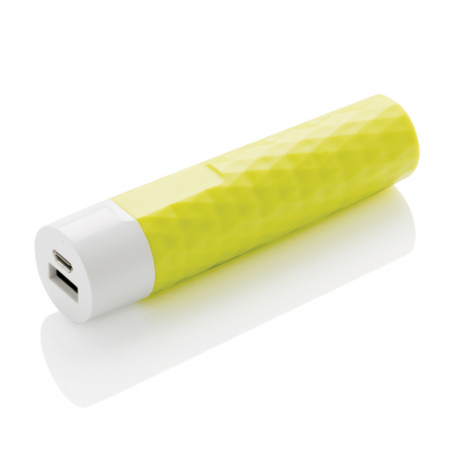 Зарядное устройство Geometric, 2200 mAh, зелёное