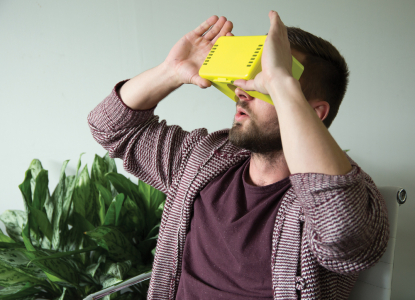 Универсальные очки Virtual reality, пример использования