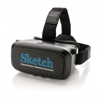 3D-очки Virtual reality, пример нанесения
