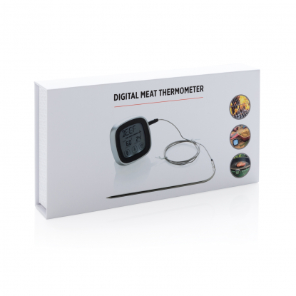 Цифровой термометр для мяса, в упаковке