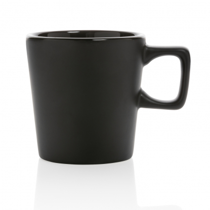 Керамическая кружка для кофе Modern, черная