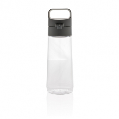 Герметичная бутылка для воды Hydrate, прозрачная, вид сзади