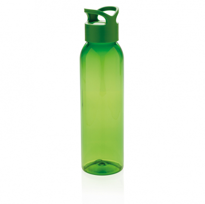 Герметичная бутылка для воды из AS-пластика, зелёная