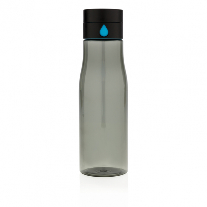 Бутылка для воды Aqua из материала Tritan, чёрная