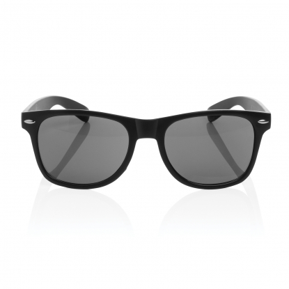 Солнцезащитные очки из переработанного пластика, черные
