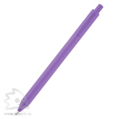 Шариковая ручка X1 XD Design, фиолетовая, вид спереди