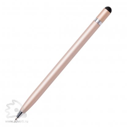 Шариковая ручка-стилус Simplistic, золотистая