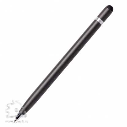 Шариковая ручка-стилус Simplistic, тёмно-серая