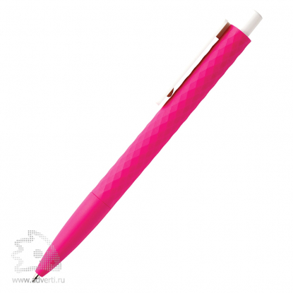 Шариковая ручка X3 Smooth Touch 2 XD Design, розовая, вид сбоку