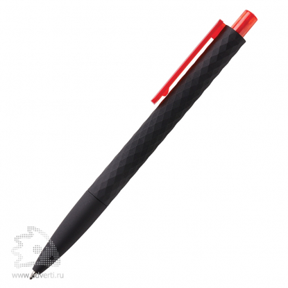 Шариковая ручка X3 Smooth Touch XD Design, красная, вид сбоку